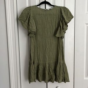 ZARA GREEN DRESS